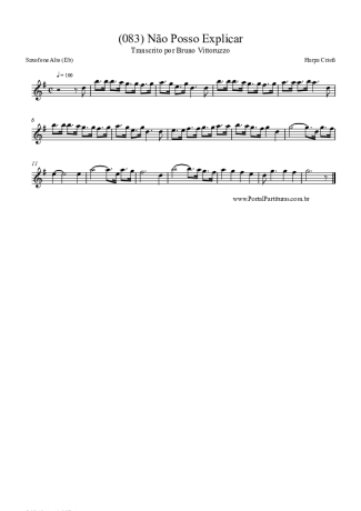 Harpa Cristã  score for Alto Saxophone