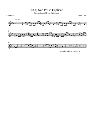 Harpa Cristã  score for Clarinet (C)