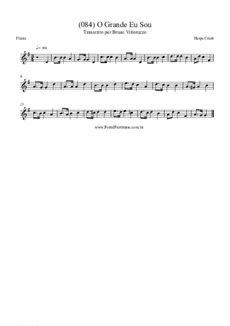 Harpa Cristã  score for Flute