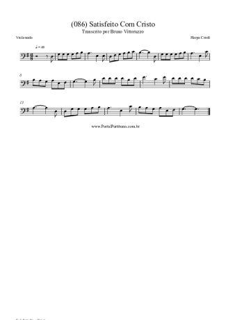 Harpa Cristã  score for Cello