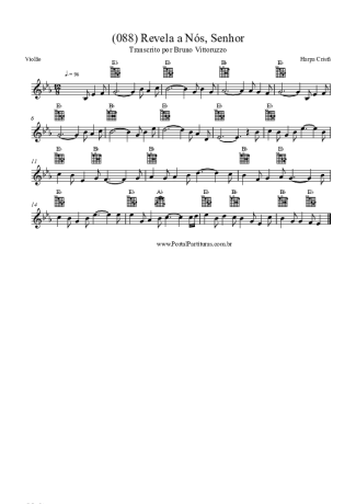 Harpa Cristã (088) Revela A Nós Senhor score for Acoustic Guitar