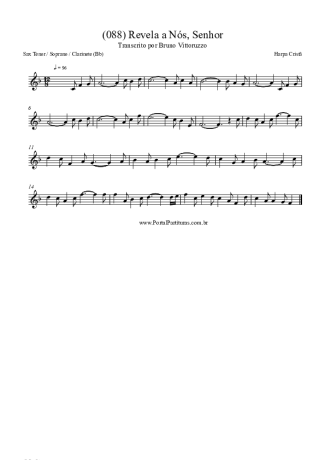 Harpa Cristã  score for Tenor Saxophone Soprano (Bb)