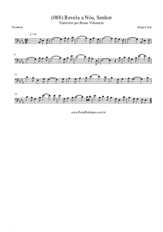 Harpa Cristã (088) Revela A Nós Senhor score for Trombone