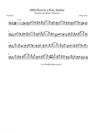 Harpa Cristã  score for Trombone