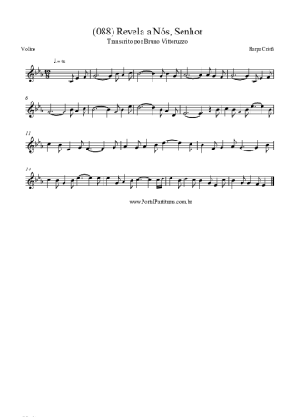 Harpa Cristã  score for Violin