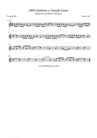 Harpa Cristã  score for Trumpet