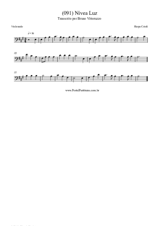 Harpa Cristã  score for Cello