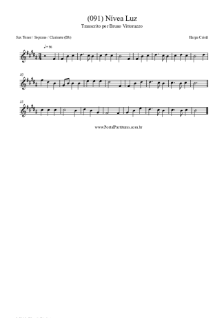 Harpa Cristã  score for Clarinet (Bb)