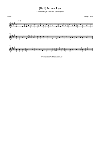 Harpa Cristã  score for Flute