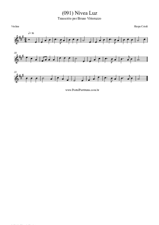 Harpa Cristã  score for Violin