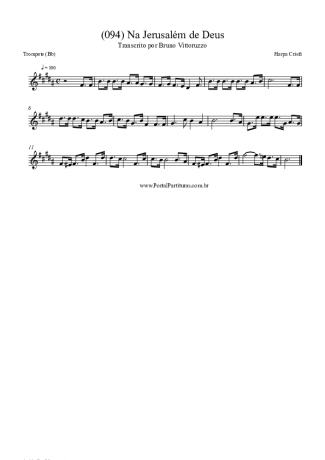 Harpa Cristã  score for Trumpet