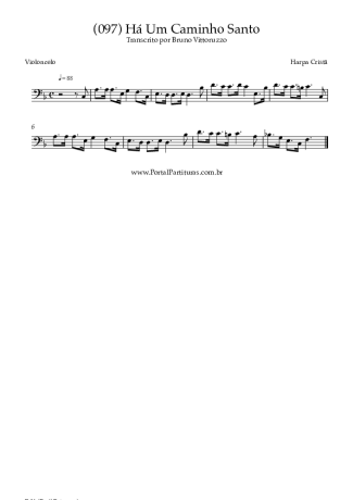 Harpa Cristã  score for Cello