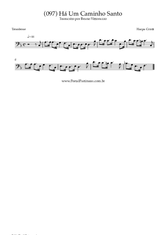 Harpa Cristã (097) Há Um Caminho Santo score for Trombone