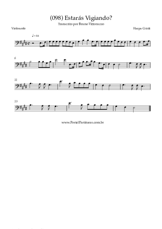 Harpa Cristã  score for Cello