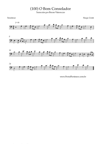 Harpa Cristã  score for Trombone