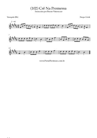 Harpa Cristã  score for Trumpet