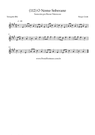 Harpa Cristã  score for Trumpet