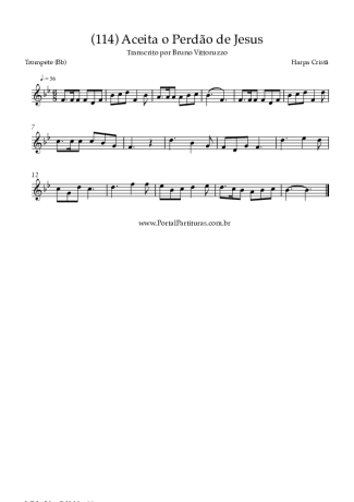 Harpa Cristã  score for Trumpet