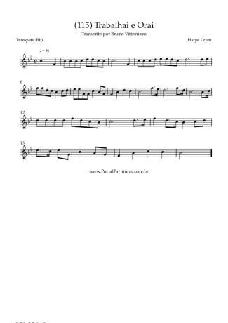 Harpa Cristã  score for Trumpet