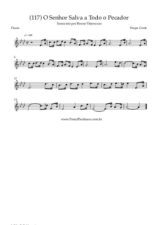 Harpa Cristã  score for Flute