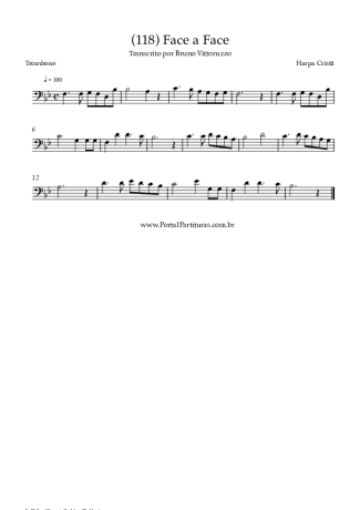 Harpa Cristã  score for Trombone