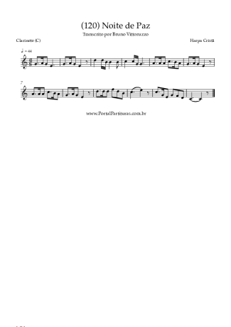 Harpa Cristã  score for Clarinet (C)