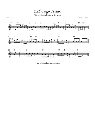 Harpa Cristã  score for Keyboard