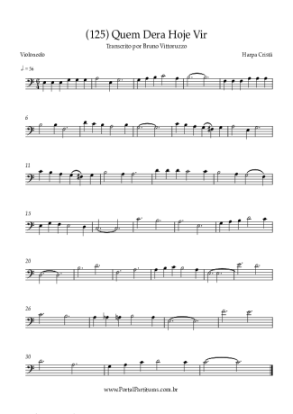 Harpa Cristã  score for Cello