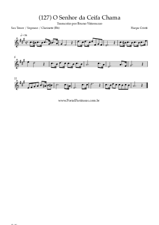 Harpa Cristã  score for Clarinet (Bb)