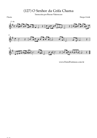 Harpa Cristã  score for Flute