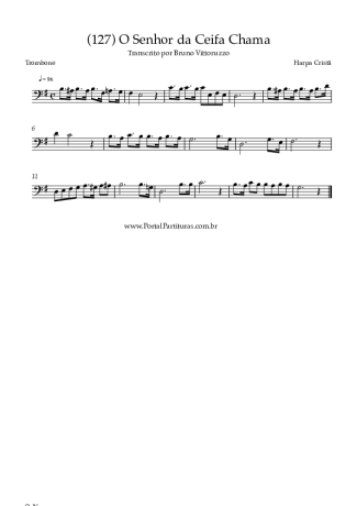 Harpa Cristã  score for Trombone