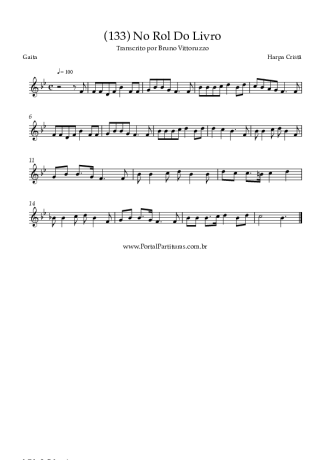 Harpa Cristã (133) No Rol Do Livro score for Harmonica
