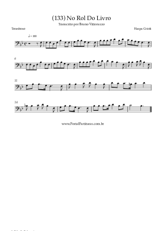 Harpa Cristã (133) No Rol Do Livro score for Trombone