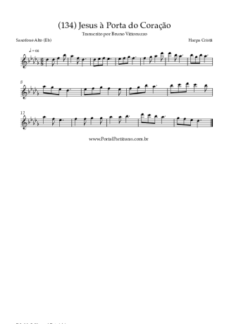 Harpa Cristã  score for Alto Saxophone