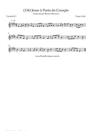 Harpa Cristã  score for Clarinet (C)