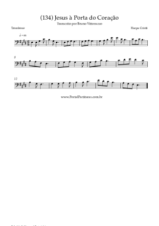 Harpa Cristã  score for Trombone