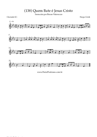 Harpa Cristã  score for Clarinet (C)