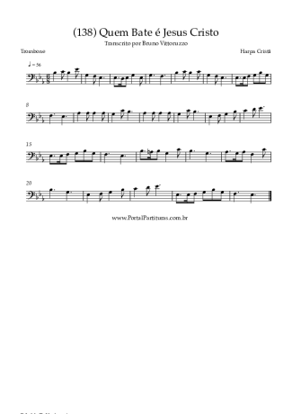 Harpa Cristã  score for Trombone