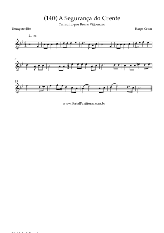 Harpa Cristã  score for Trumpet