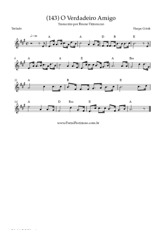 Harpa Cristã  score for Keyboard