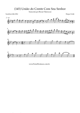 Harpa Cristã  score for Alto Saxophone