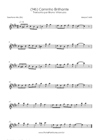 Harpa Cristã  score for Alto Saxophone