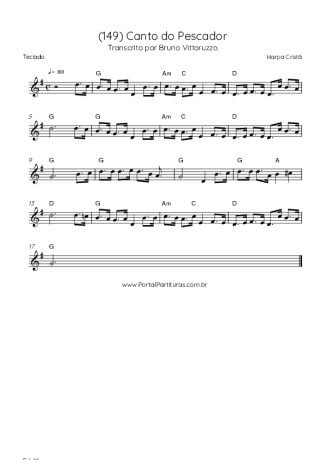 Harpa Cristã  score for Keyboard