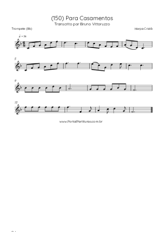 Harpa Cristã (150) Para Casamentos score for Trumpet