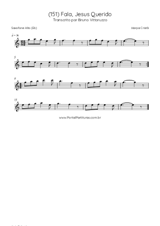 Harpa Cristã  score for Alto Saxophone