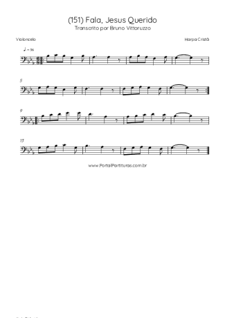 Harpa Cristã  score for Cello