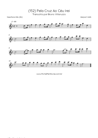 Harpa Cristã  score for Alto Saxophone