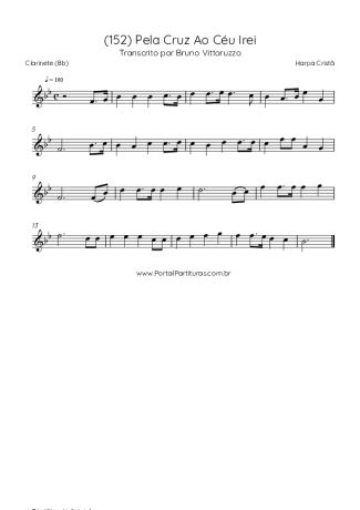 Harpa Cristã  score for Clarinet (Bb)