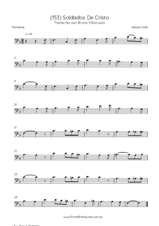 Harpa Cristã  score for Trombone