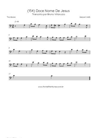 Harpa Cristã  score for Trombone